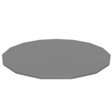 Bestway zwembad afdekzeil 457 cm diameter – Zwart