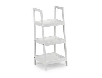 Bijzettafel boekenkast 3 treden – 78 x 34,5 x 31 cm – Wit