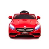 Mercedes S63 AMG elektrisch bestuurbare kinderauto - rood