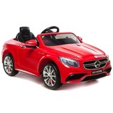 Mercedes S63 AMG elektrisch bestuurbare kinderauto - rood
