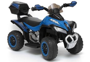 Elektrisch bestuurbare kinder quad 45W – blauw