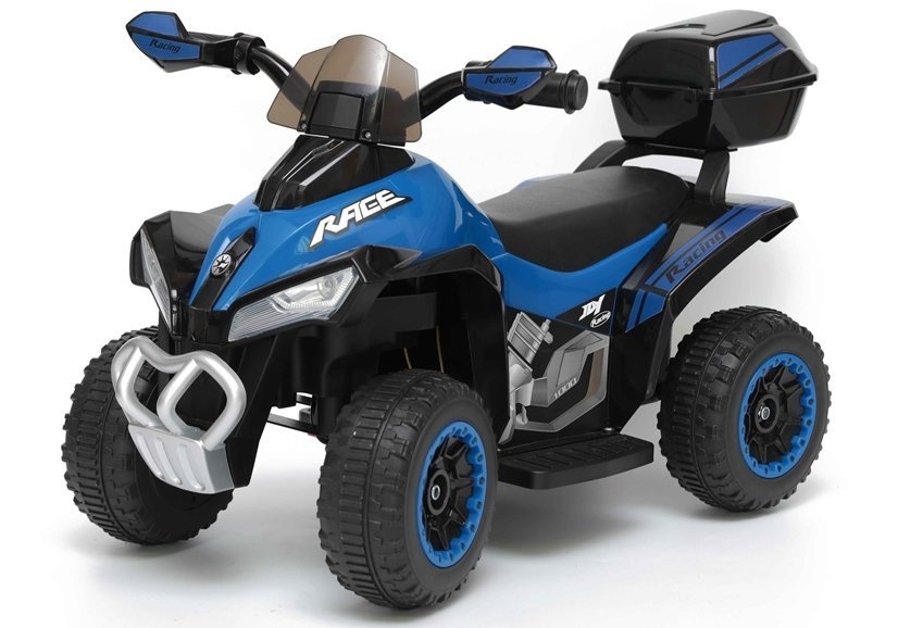Elektrisch bestuurbare kinder quad 45W – blauw