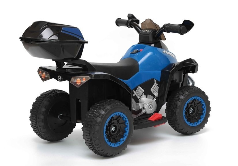 Elektrisch bestuurbare kinder quad 45W – blauw