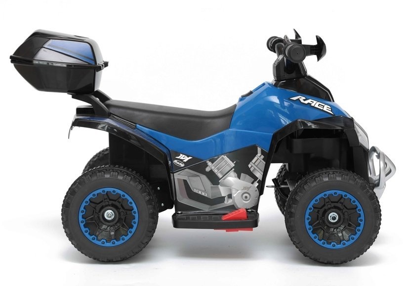 Elektrisch bestuurbare kinder quad 45W – blauw