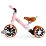 Loopfiets driewieler 2in1 – Meegroeiend – Licht Roze