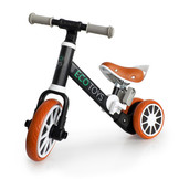 Loopfiets driewieler 2in1 – Meegroeiend – Zwart