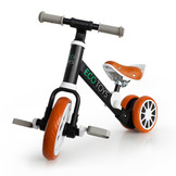 Loopfiets driewieler 2in1 – Meegroeiend – Zwart