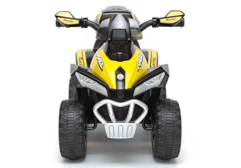 Elektrisch bestuurbare kinder quad 45W – geel