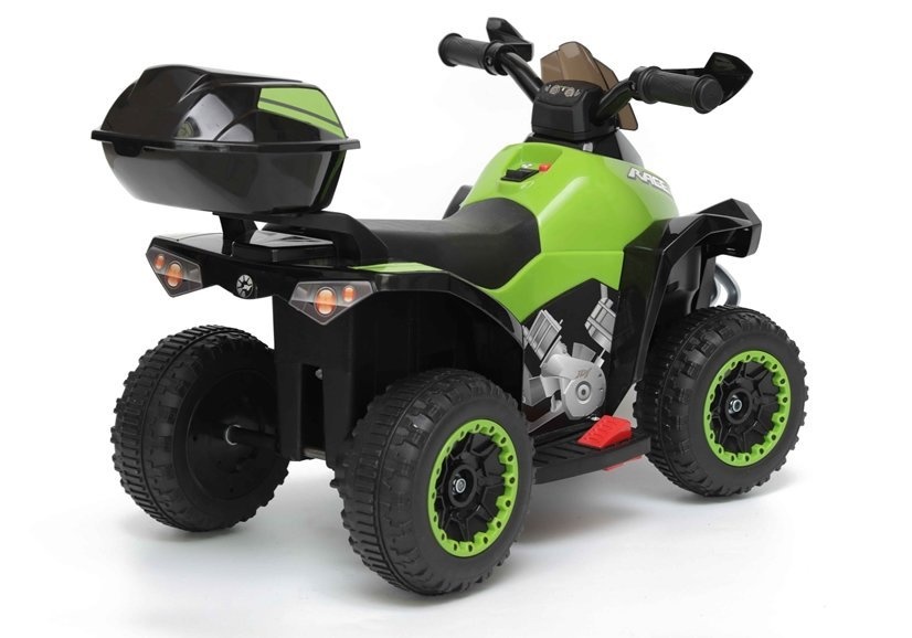 Elektrisch bestuurbare kinder quad 45W – groen