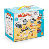 Kinder grill en kookset 36-delig – Keukenspeelgoed