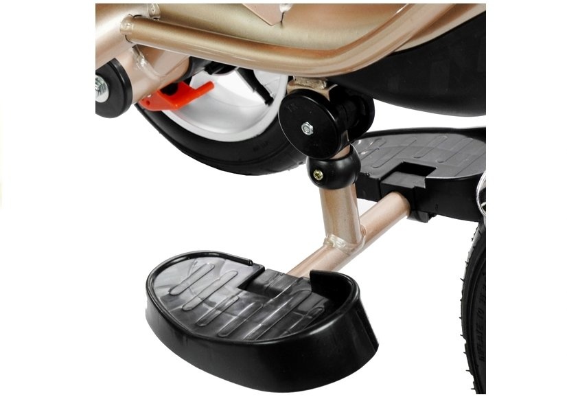 Driewieler kinderwagen - met zonnevizier - Crème