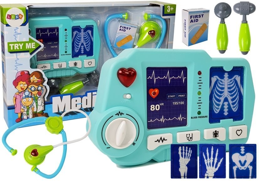 Speelset Dokterset met apparatuur – Interactief