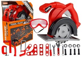 Kinder speelgoed gereedschap set - 23-delig