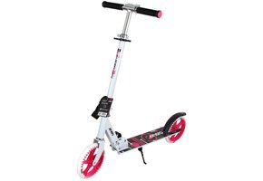 Step opvouwbaar + verstelbaar – Wit met Roze