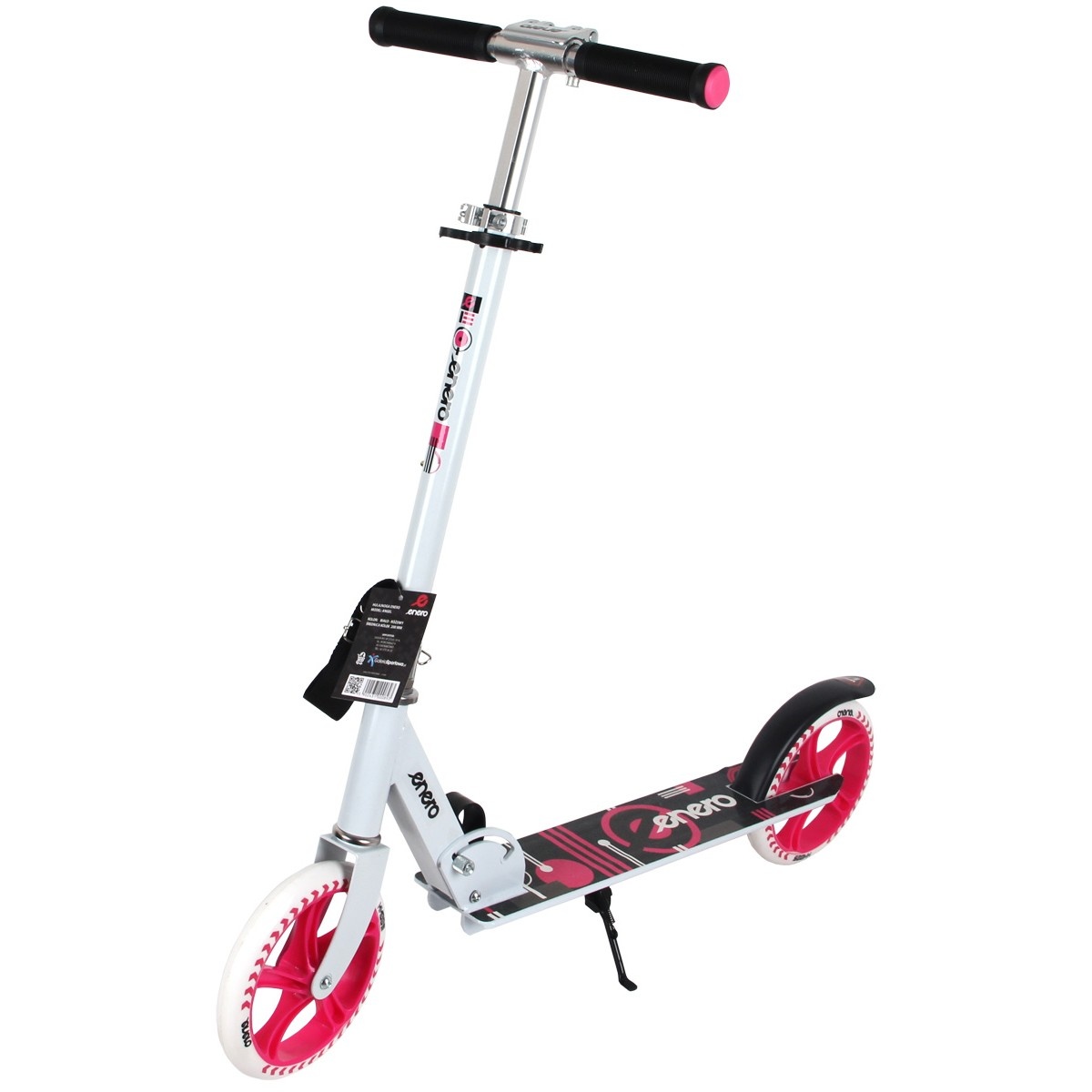 Step opvouwbaar + verstelbaar – Wit met Roze