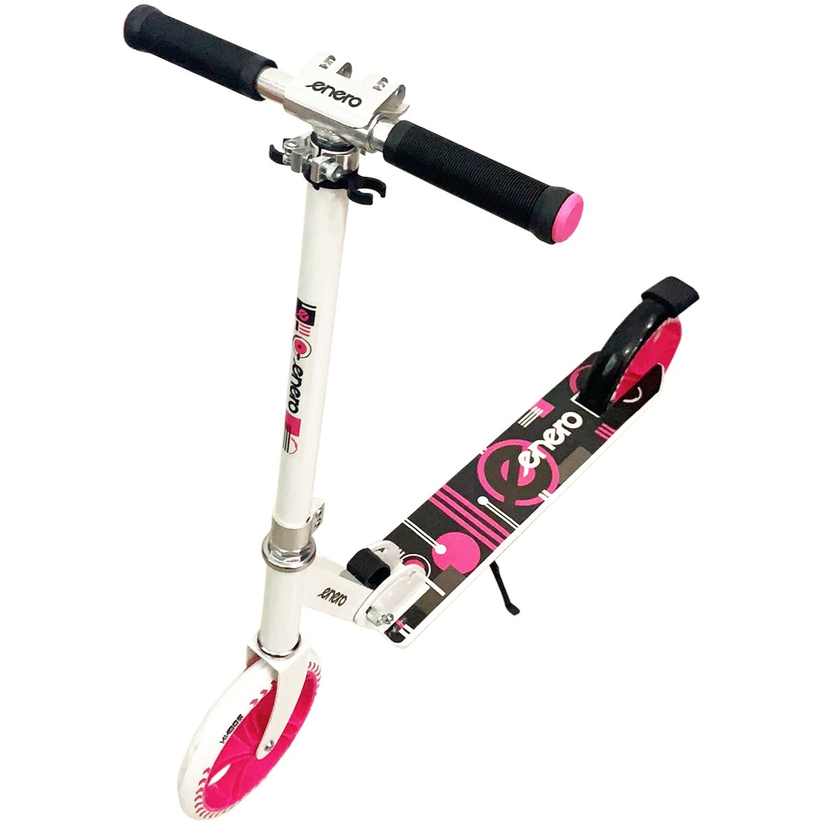 Step opvouwbaar + verstelbaar – Wit met Roze