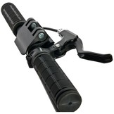 Step opvouwbaar met grote wielen – City step – Zwart