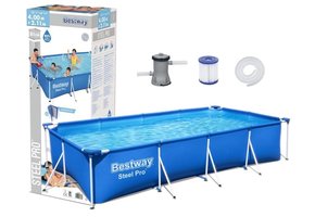 Bestway Steel Pro 400 x 211 x 81 cm - inclusief pomp