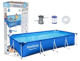 Bestway Steel Pro 400 x 211 x 81 cm - inclusief pomp