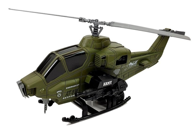 Militaire helikopter speelset met piloot & helm