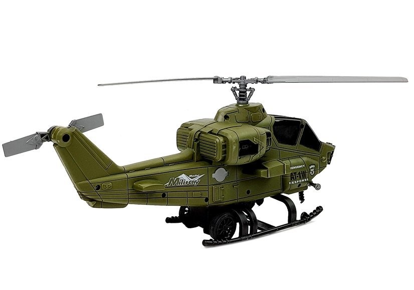 Militaire helikopter speelset met piloot & helm