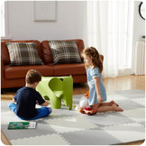 Speelmat puzzelmat wit en grijs 60 x 60 cm - 9 st.