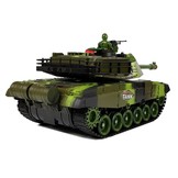 Bestuurbare RC tank - met verlichting en geluid