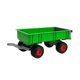 Speelgoed trekker met shovel & aanhanger 63 cm – Groen