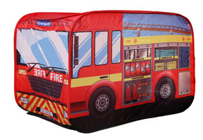 Brandweerwagen speeltent kindertent 110 x 70 x 70 cm
