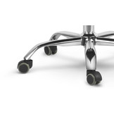 Bureaustoel verstelbaar – Mesh nylon rugleuning – Zwart