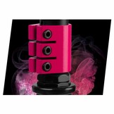 Stuntstep Roze & Blauw – Smalle wielen – Aluminium step
