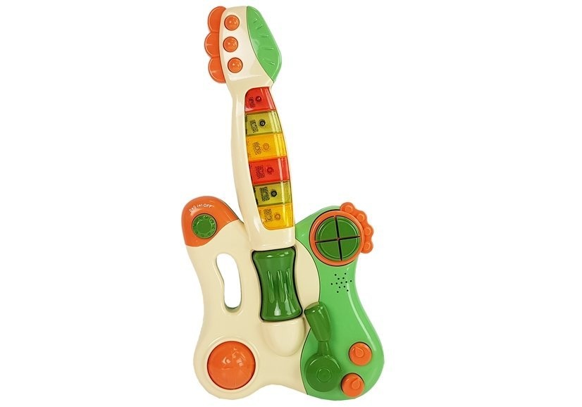 Activity gitaar met piano toetsen en licht – educatief speelgoed