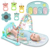 Baby gym mat met speelboog + piano – 75 x 69 x 45 cm