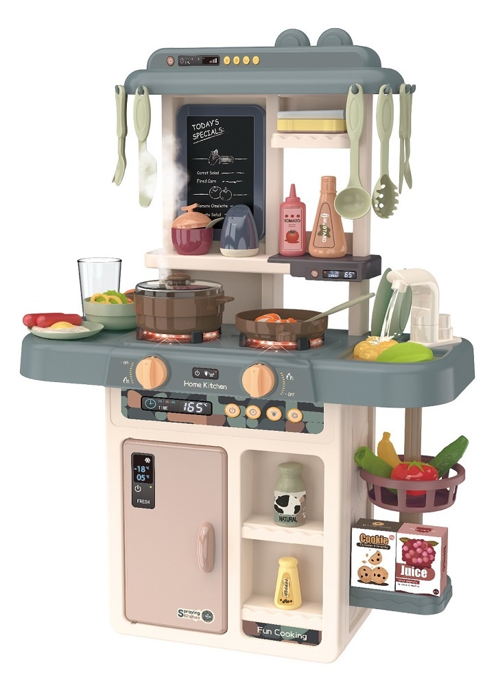 Kinderkeuken met LED & geluid - 46 x 21 x 63 cm