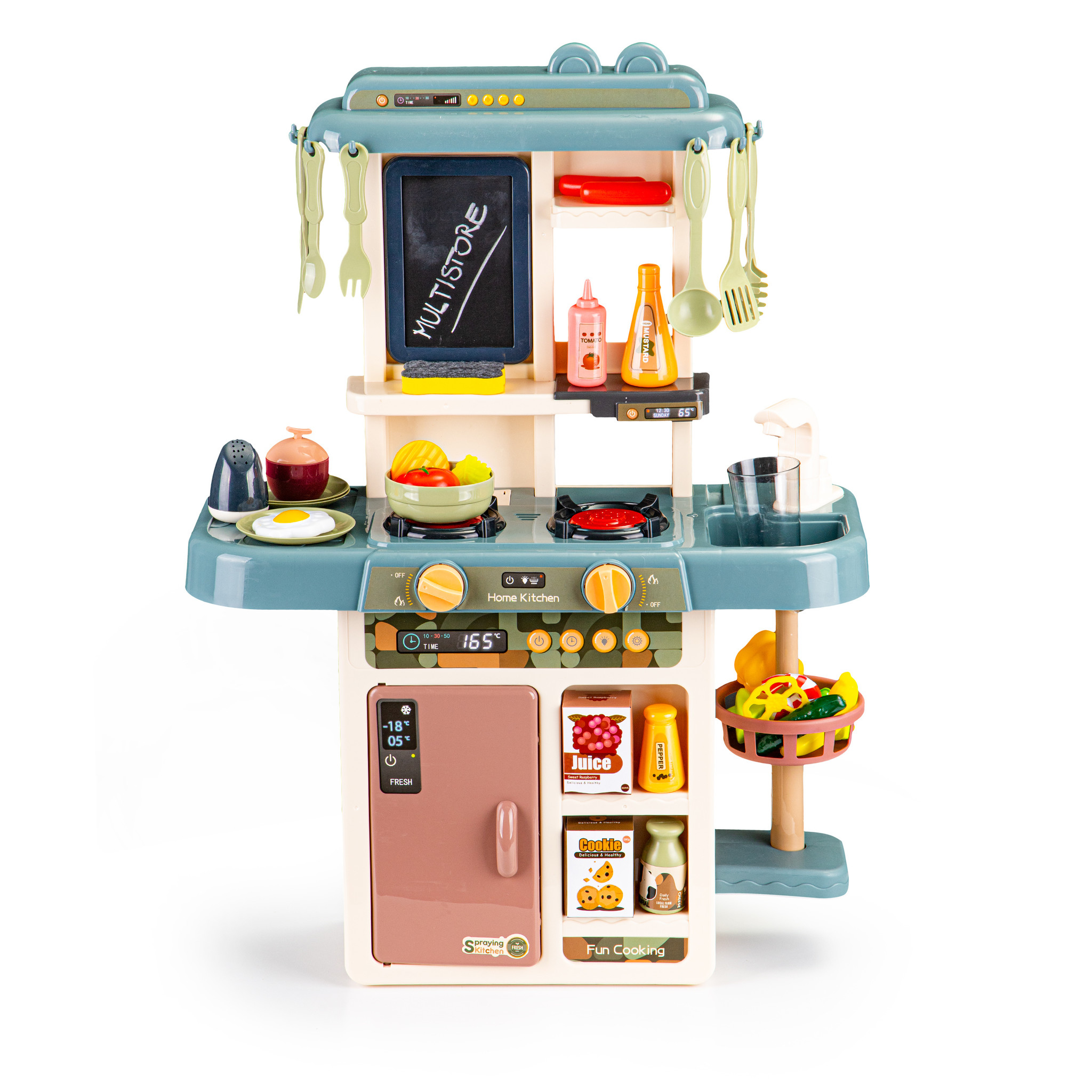 Kinderkeuken met LED & geluid - 46 x 21 x 63 cm