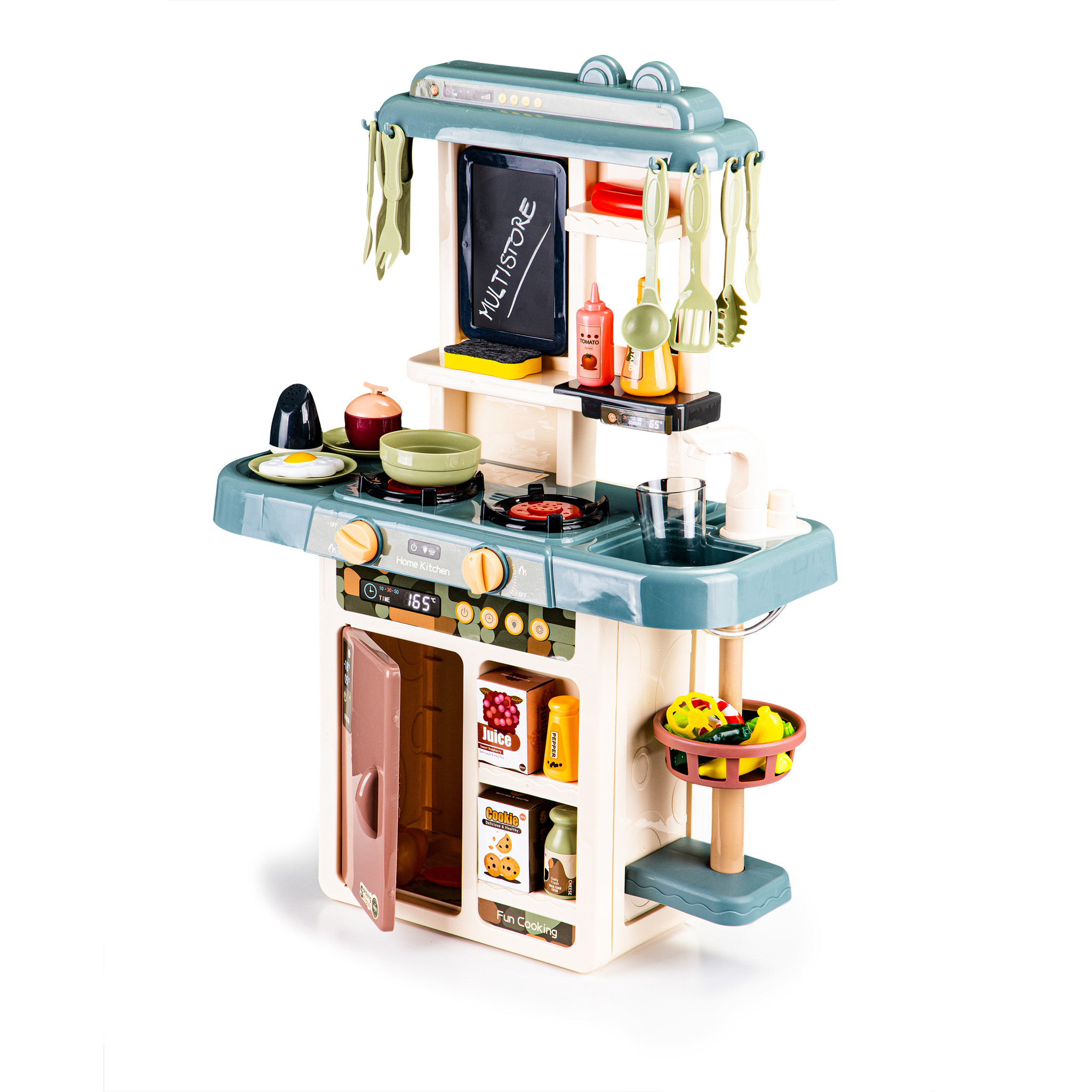 Kinderkeuken met LED & geluid - 46 x 21 x 63 cm