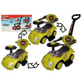 Kinder loopwagen 3-in-1 - 60 x 40 x 85 cm - geel