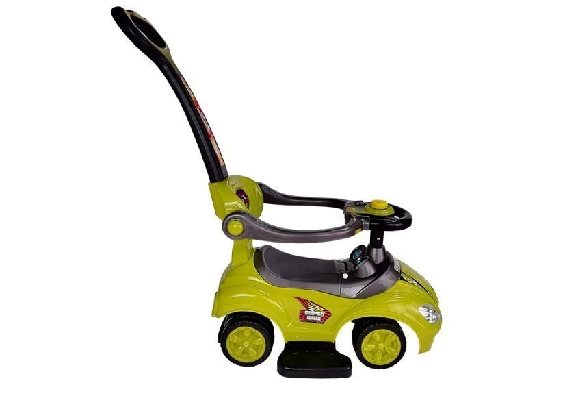 Kinder loopwagen 3-in-1 - 60 x 40 x 85 cm - geel