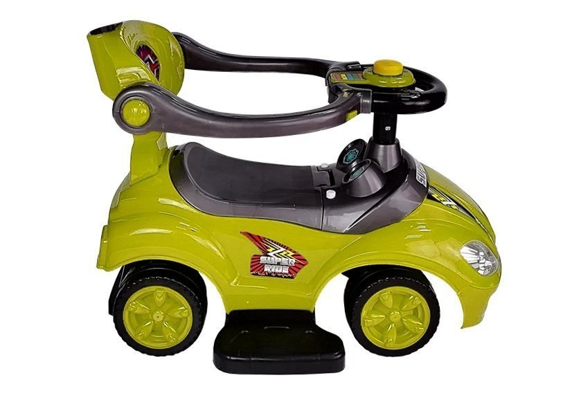 Kinder loopwagen 3-in-1 - 60 x 40 x 85 cm - geel