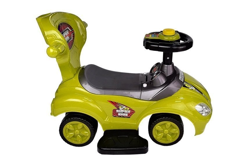 Kinder loopwagen 3-in-1 - 60 x 40 x 85 cm - geel