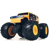 RC-monstertruck - bestuurbare terrein auto - 2,4 Ghz 1:18 - geel