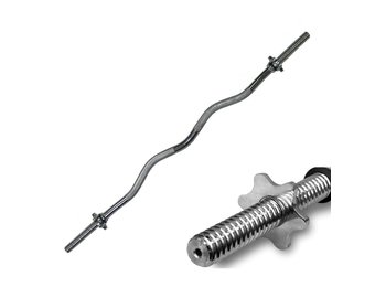 Halterstang gebogen 120 cm – Antislip – 28 mm