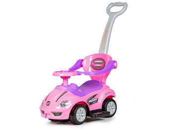 Duwauto loopauto deluxe meegroeiend – Roze