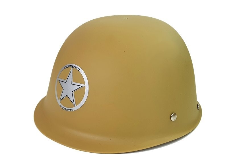Militaire speelset met geweer & helm + geluid
