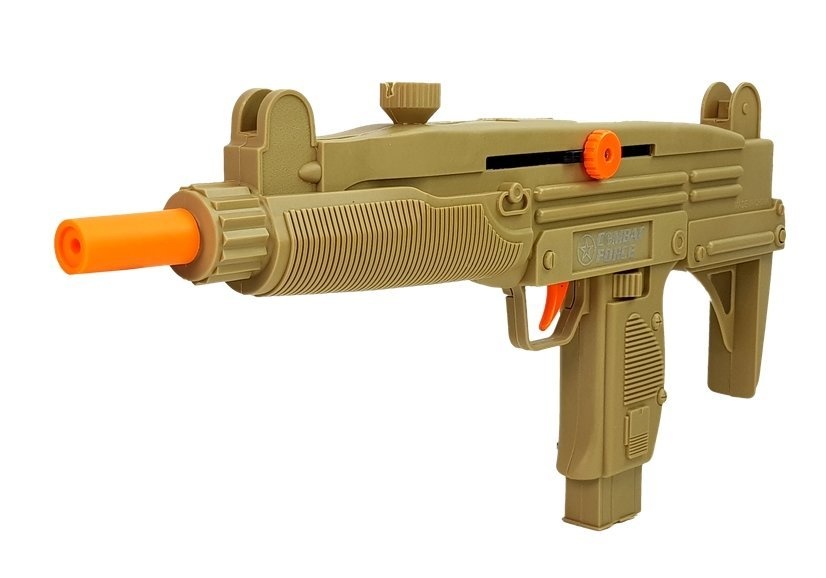 Militaire speelset met geweer & helm + geluid