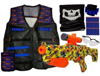 Verkleedset kind Commando inclusief nerf geweer