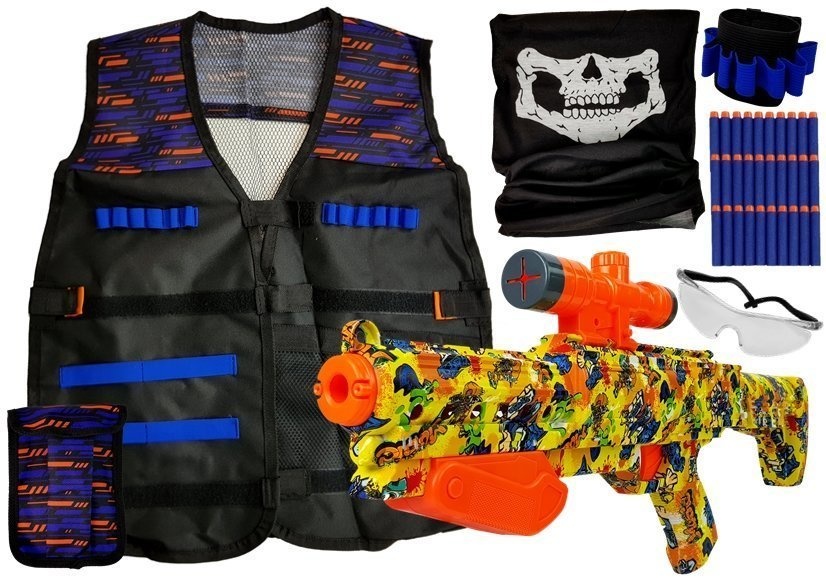 Verkleedset kind Commando inclusief nerf geweer
