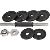 Halterset 7 kg in koffer – Gietijzer – 6 halterschijven