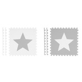 Speelmat puzzelmat 180 x 180 cm – 9 foam tegels met Sterren