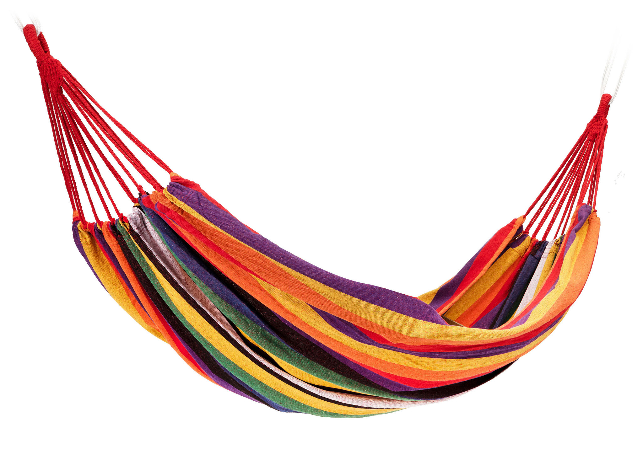 Hangmat 2 persoons - 185 x 150 cm - rood